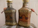 Decorative bottles "Antique." 