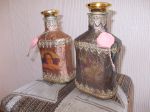 Бутылки  декоративные «Антика». Decorative bottles "Antique".