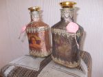 Decorative bottles "Antique." 